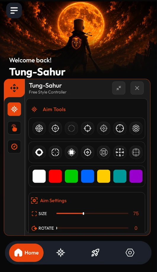 Painel Tung v2 screenshot